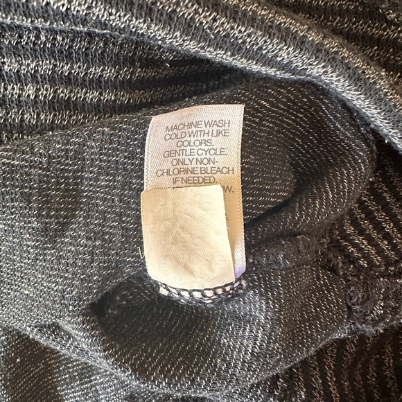 J. Jill XL Striped Cowl Neck Long Sleeve Pullover Sweater - Picture 4 of 7